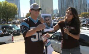 Inside Tailgating - Burning Julius Peppers' Panthers Jersey
