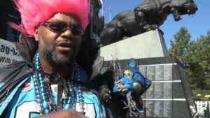 Carolina Panthers' Super Fan: Real Cat Man