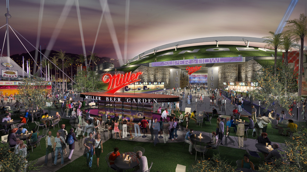 LA Stadium Beer Garden Los Angeles Stadium: A Tailgater's Dream 1