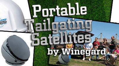 Portable Tailgating Satellites from Winegard
