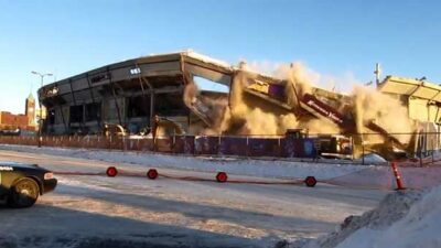 Video: The Metrodome is No More