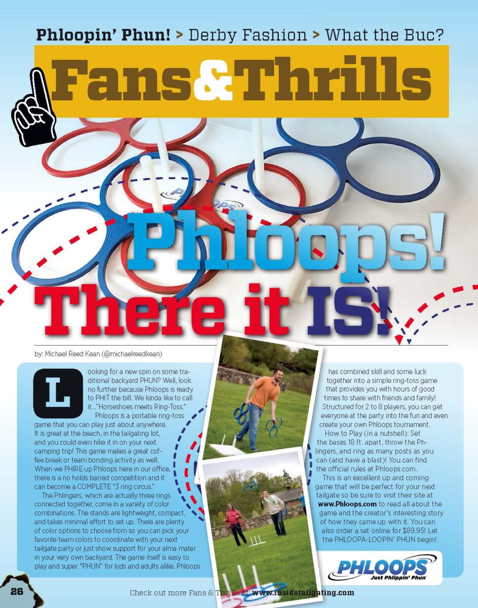 Inside Tailgating Magazine: Summer 2014 4 Inside Tailgating Magazine: Summer 2014