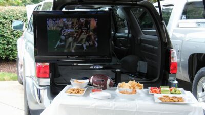 The Original Tailgate TV Stand (TTS) - Simply Outstanding 2