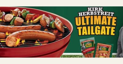 Bring a little Kirk Herbstreit to your tailgate brats