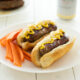 Beer bratwurst perfect for tailgating