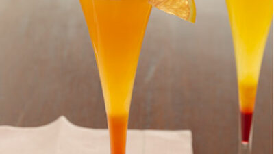 Wake Mom on Sunday witih passion fruit mimosa