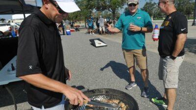 Post-hurricane tailgating the best kind of hospitality 1