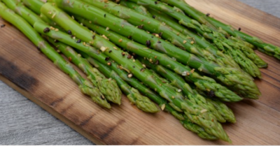 Stubb's spiced asparagus spears 1