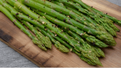 Stubb's spiced asparagus spears 1