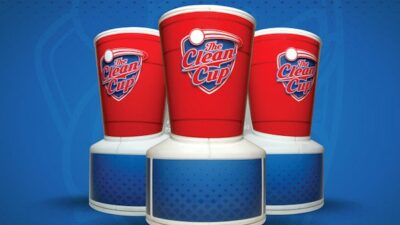 August giveaway: FREE Clean Cup beer pong washer 1