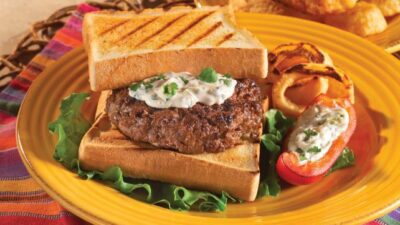 Char-Broil recipe for Jamaican jerk burgers