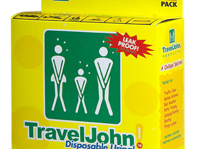 Traveljohn disposable urinals for tailgating? Yep 1