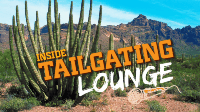 Inside Tailgating Lounge tour stop 3: sets up in the desert 18
