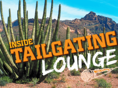 Inside Tailgating Lounge tour stop 3: sets up in the desert 18