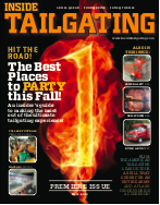 1st Cover of Inside Tailgating Magazine