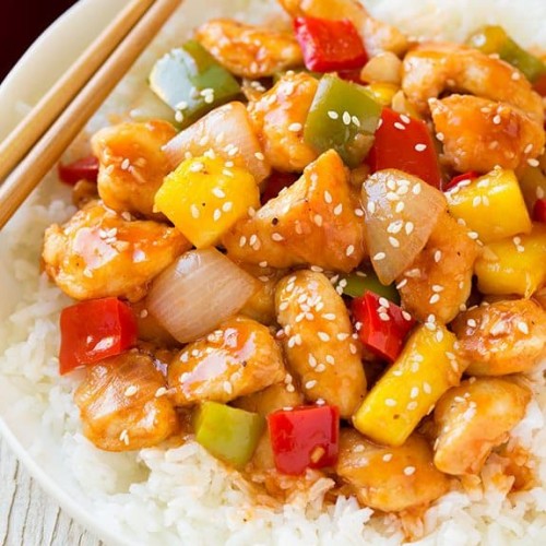 sweet and sour chicken