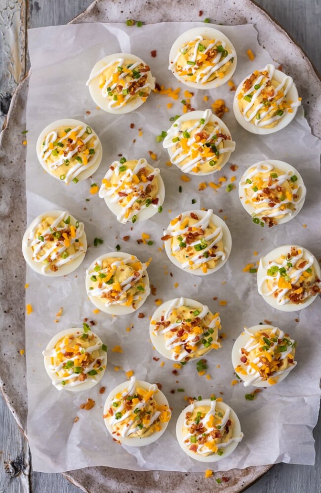 Fully Loaded Deviled Eggs