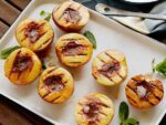 Grilled Peaches With Cinnamon Sugar