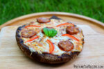 Grilled Portobello Mushroom Pizza