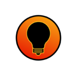 IT Tips Badge gradient- lightbulb