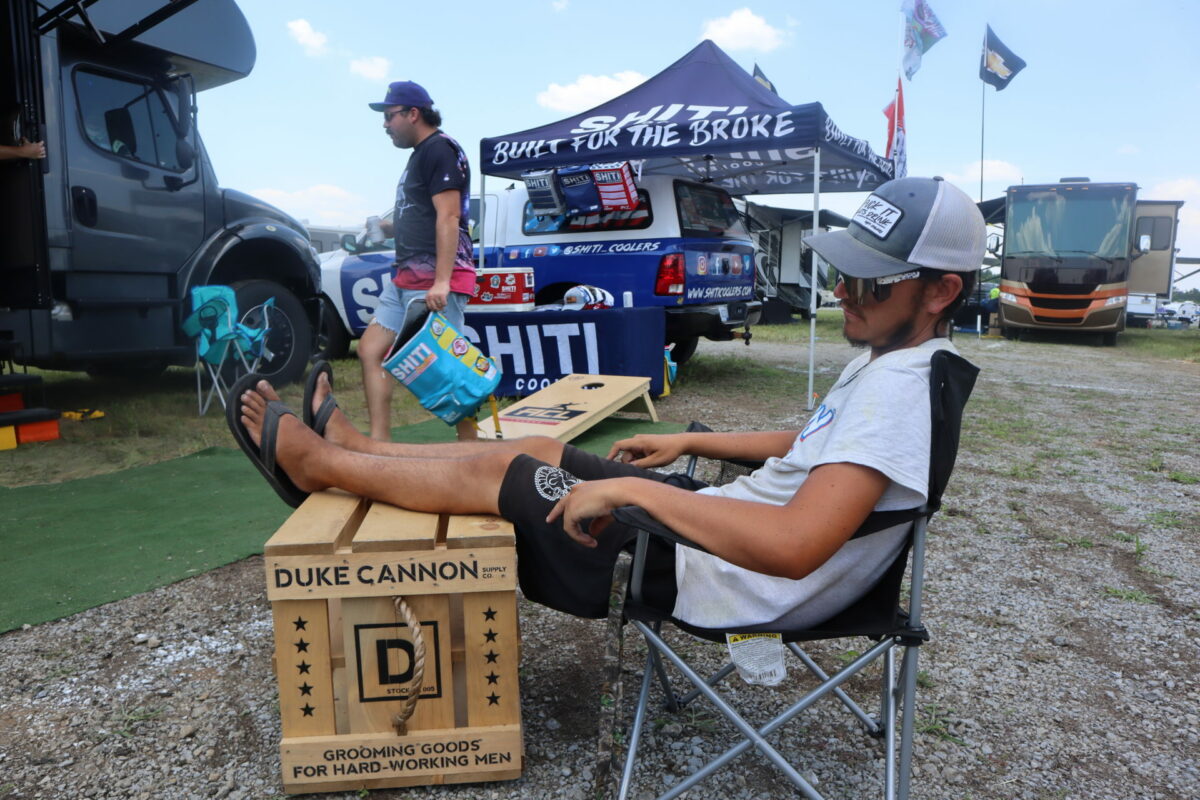 6 Nashville SuperSpeedway Tailgating Tips: Insider Guide and Highlights of the Ally 400 8 Racetrack Rob napping NSS tailgate