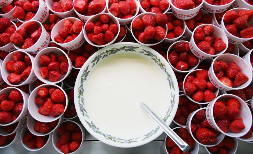 Strawberries And Cream