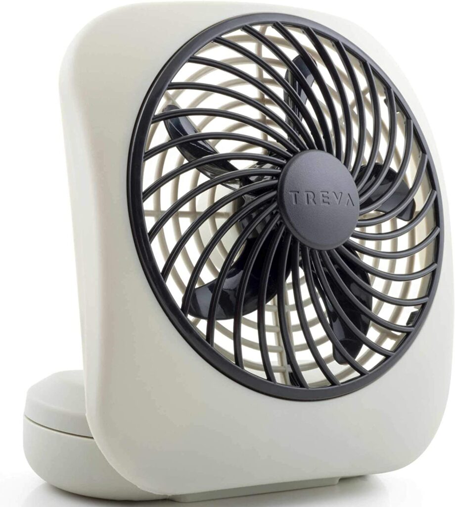 Portable Battery-Powered Fan