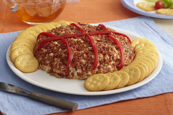 Basketball Cheese Ball Recipe