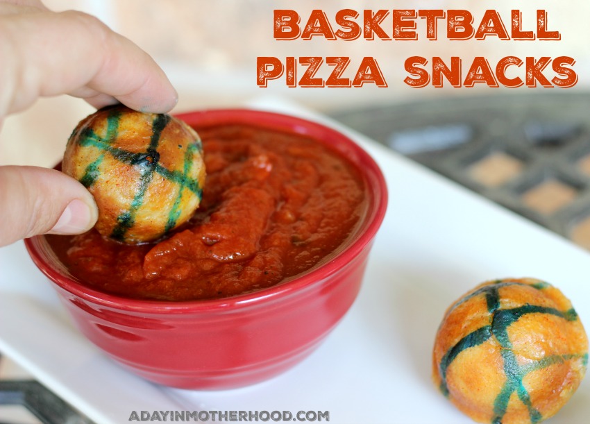 Basketball Pizza Snacks