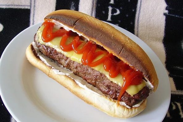 All-American Burger Dog