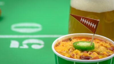 12 Football-Themed Serving Dishes To Showcase Your Best Tailgating Recipes