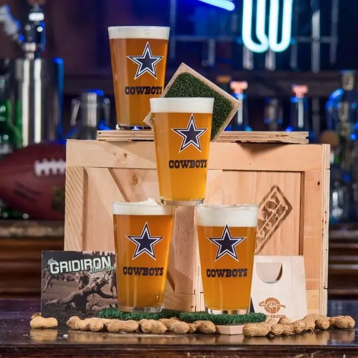NFL Barware Crate