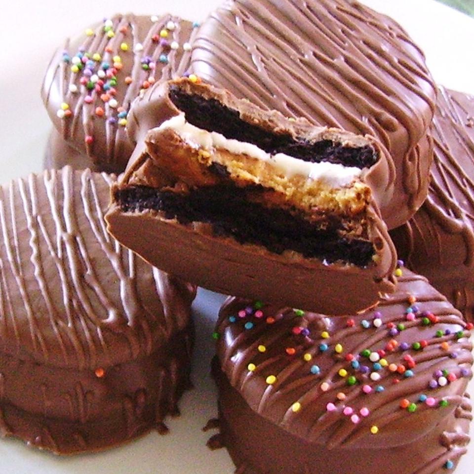 Chocolate Hockey Pucks