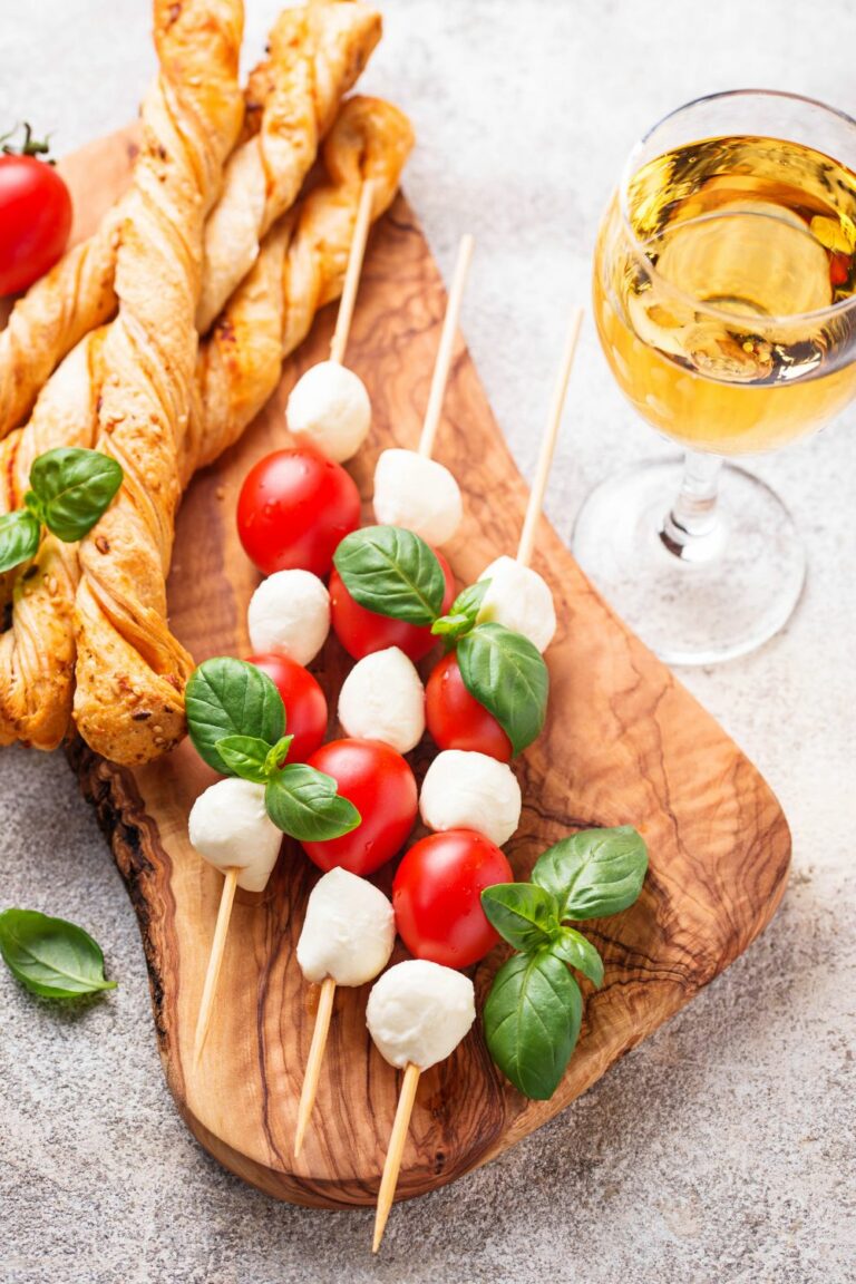 Caprese Salad Skewers Recipe: Easy Tailgate Appetizer