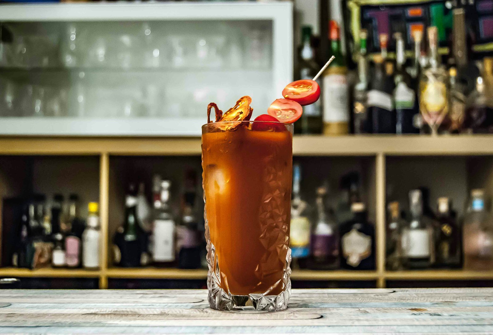 Caesar Bloody Mary Recipe 2 brown cocktail