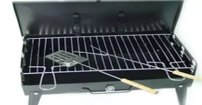 Briefcase BBQ Grill