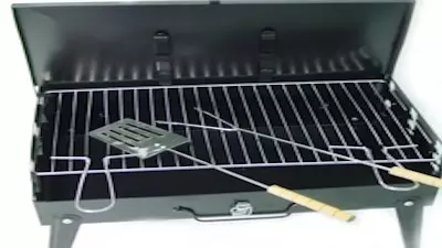 Briefcase BBQ Grill