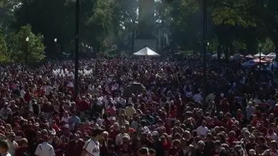 University of Alabama tailgating