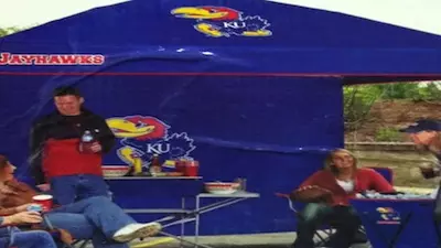 Kansas Gazebo Tent with Wall