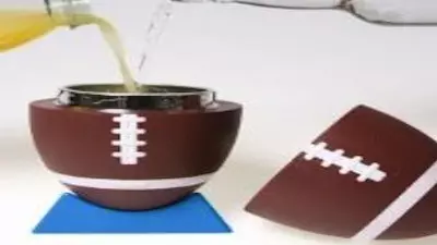 Football Cocktail Shaker