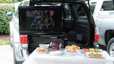 The Original Tailgate TV Stand (TTS) - Simply Outstanding 2