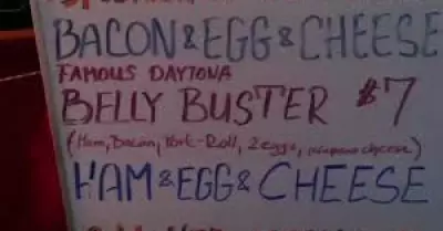 Daytona Belly Buster Burger
