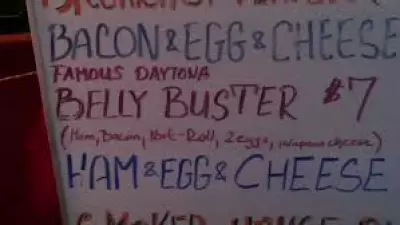 Daytona Belly Buster Burger