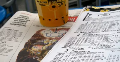 Preakness Cocktails Cup and Race form
