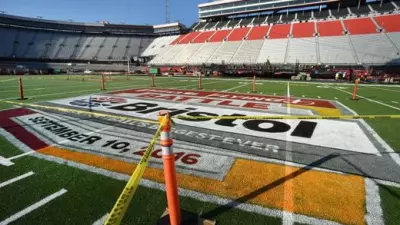 College football meets NASCAR in "Battle at Bristol"
