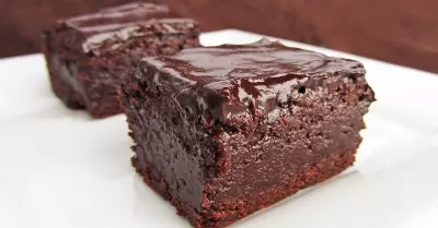 Chewy, fudgy - beer-filled- brownies