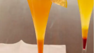 Wake Mom on Sunday witih passion fruit mimosa
