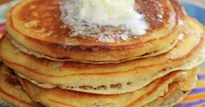 Fabulously Lazy Lemon & Vanilla Bean Pancakes