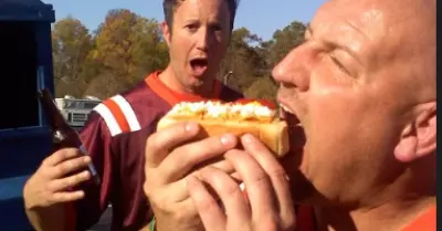 Former Braves pitcher aces Va Tech tailgating 1