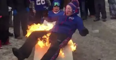 Bills fans get fired up about tailgating